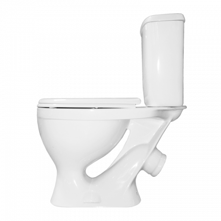 Унитаз-компакт Sanita Эталон эконом ETLSACC01090113 с бачком и стандартным сиденьем